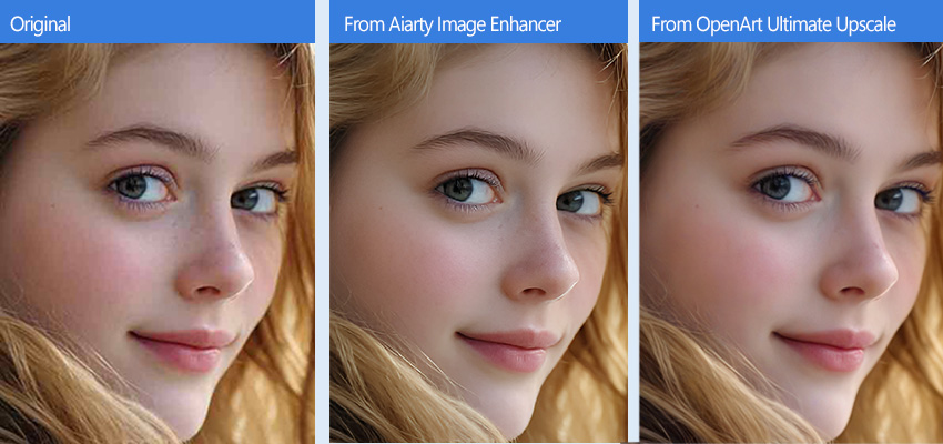JPEG artifact removal comparison